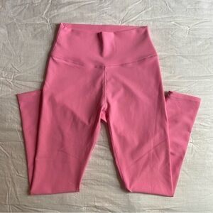 NWT WILO Ribbed Pink Leggings - L